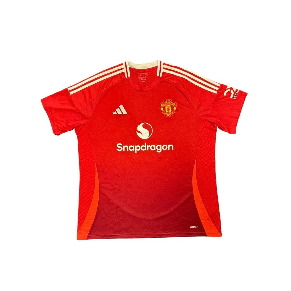 Adidas Manchester United Jersey Mens 2XL Red Excellent Maguire 5 Snapdragon